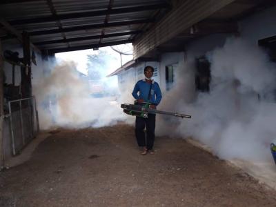 รณรงค์ทำลายแหล่งเพาะพันธุ์ลูกน้ำยุงลาย