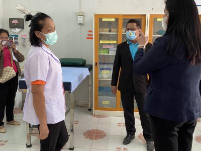 รองนายก อบจ.ตรวจเยี่ยม รพ.สต.