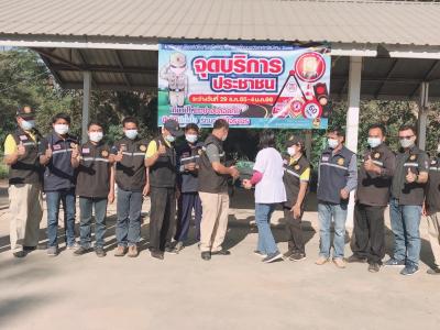 เยี่ยมให้กำลังใจด่านชุมชนเทศกาลปีใหม่67